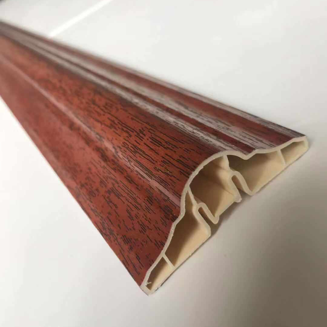 Wall panel assorted lines 60 waist line red wood grain