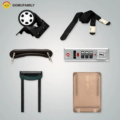 Металлический чемодан, сумка, аксессуары, увеличенная толщина