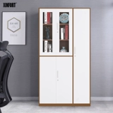 Xinbao Office File Cabinet Железный кожаный шкаф полевой книжный шкаф