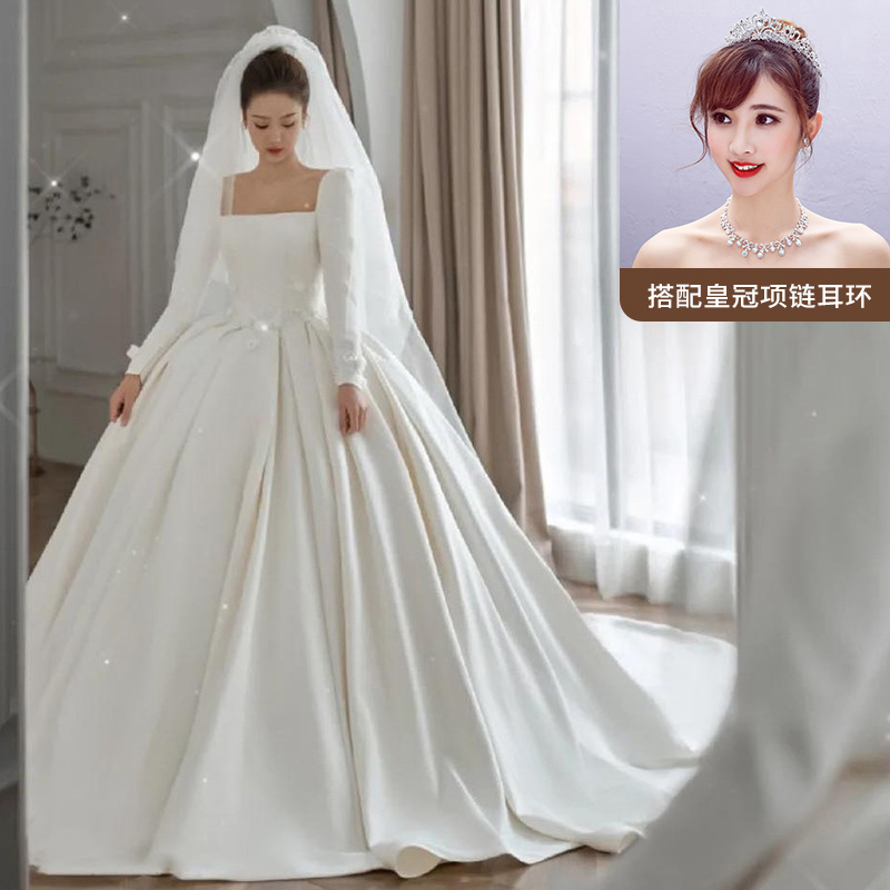  XL+Ivory white trailer+headgear three -piece set   - $17.12 