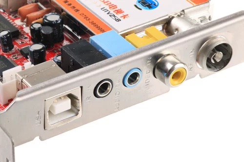 Jia's UTV258 TV Card Watch TV usb interface AV Audio Collect