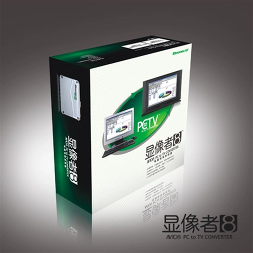 Tianmin AV108 Посетители VGA в AV Converter Computer Transfer TV видео преобразование Box PC Signal на телевидение