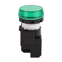 r star indicator light 220V universal red and green device button 22mm power signal indicator LED24V