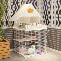 Cat Cage Home Indoor Can Put Cat Litter Basin Cat Villa Super Free Space Cat Nest With Toilet Big Cat House