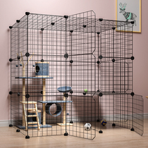 Cat Cage Kitty Villa Indoor Three Floors Home Super Free Space With Toilet Small Cat House Clear Cabin Cat Nest