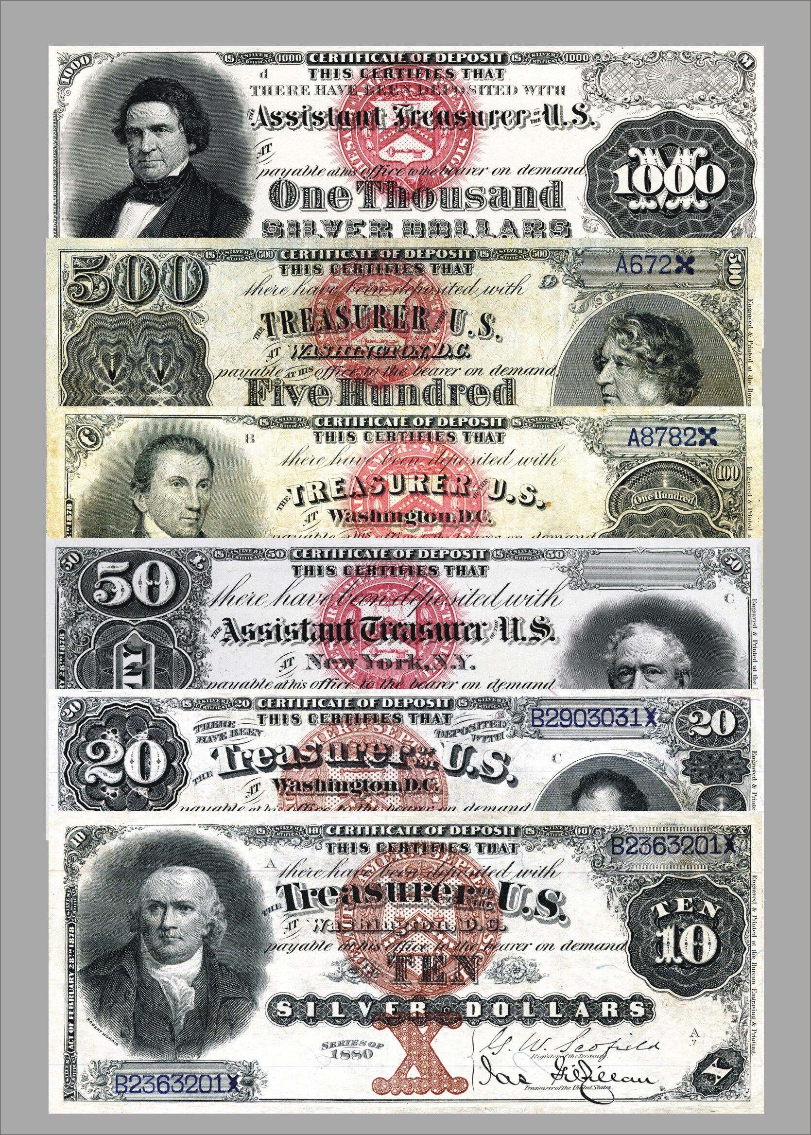 美国银圆券纸币：收藏界的瑰宝，你值得拥有吗？-纪念章定制-淘宝好物网