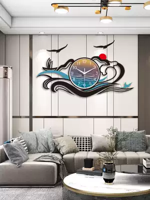 Quartz clock clock wall clock creative living room home fashion decorative table hanging wall modern simple mute atmosphere