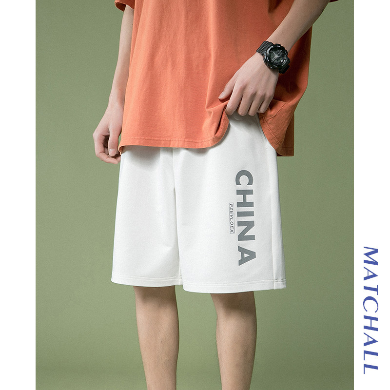 Basketball sports shorts women's summer thin casual pants outer wear loose all-match five-point pants tide ins net red breeches