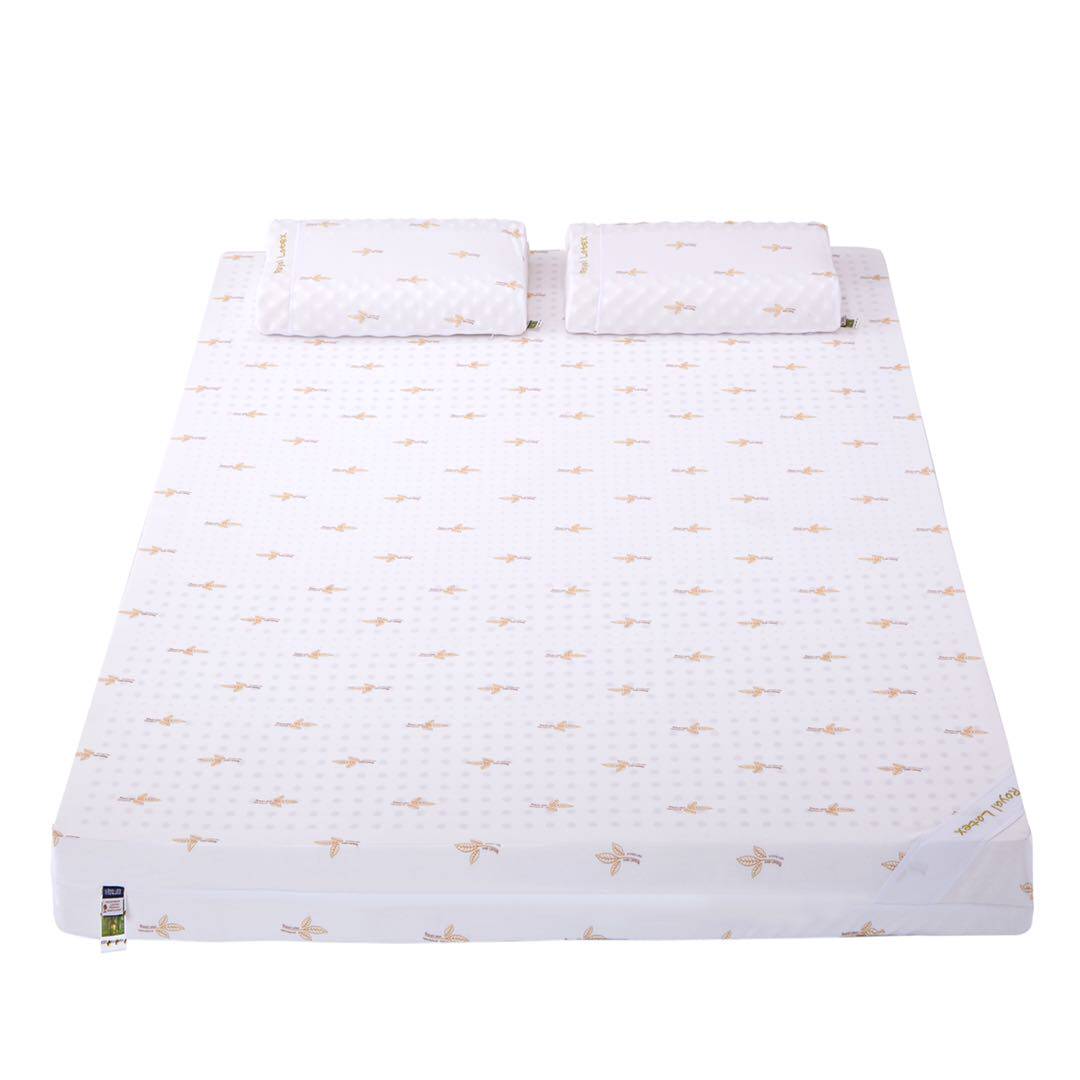 (90*200cm) Latex Mattress Imported from Thailand Bed Natural Rubber Simmons Children's Student Dormitory Customized