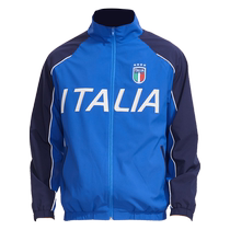 Produit officiel de léquipe nationale italienne | Coutures rétro uniforme dentraînement veste de sport fans de football