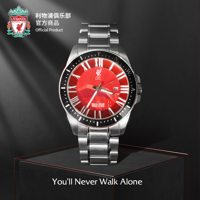 [Official Genuine] Liverpool Football Club | High-End Fashion Limited Edition Business Quartz Pointer Wristwatch