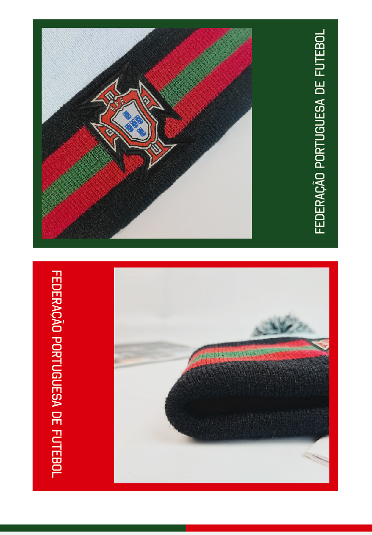 Portugal National Team Official Thick Knitted Hat