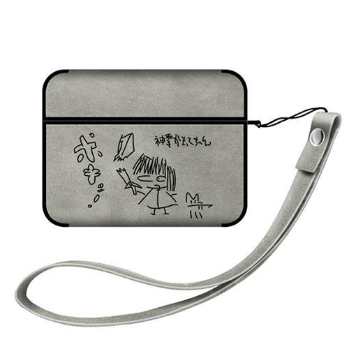 Holy Exile Band Holy Kamatte-Chan Rock Apple Earphone Protective Case Suitable for AirPods Pro Second Generation Earphone Protective Shell Suede Leather 2/3 Generation Soft Airpods3