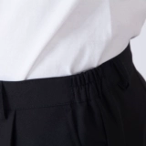 Рабочие штаны подходит для мужчин и женщин, черная рабочая униформа медсестры