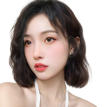 Wig for women to increase hair volume on top of head light and thin full real hair to cover white hair fluffy and natural temperament wool curl replacement hair piece