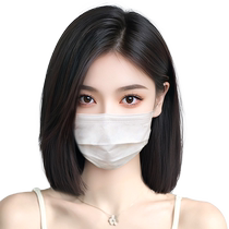 Butterfly-shaped Swiss mesh wig for women to add fluffy hair to the top of the skull light and thin full real hair to cover white hair replacement hair piece