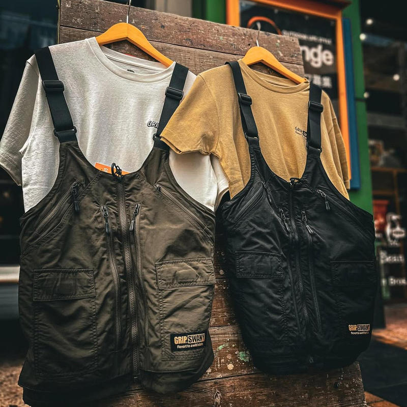 Grip Swany Outdoor Camping and Picnic Functional Multi-Functional Pocket Vest for Men and Women