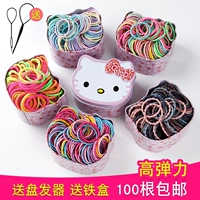 Безвредная детская резинка для волос, маленький аксессуар для волос, не повреждает волосы