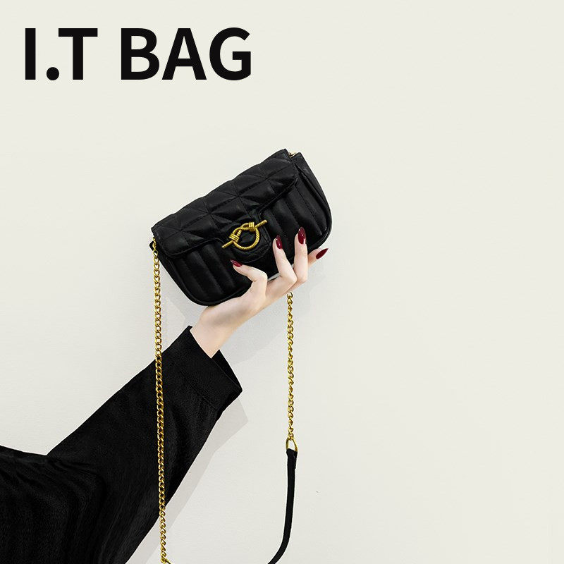 Japanese Tidal Card Packet Girls Spring Summer 2024 New Fashion Chain Single Shoulder Diagonal Satchel Bag Retro Small Square Bag Pet-Taobao