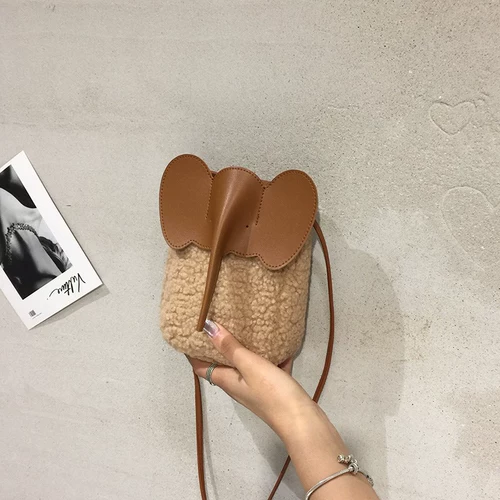 Сумка через плечо, мультяшная сумка на одно плечо, сумка для телефона