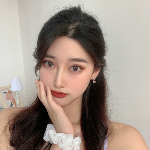 Розовые брендовые милые маленькие серьги, серебро 925 пробы, простой и элегантный дизайн