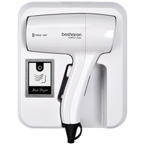 Bossalang hotel wall-mounted hair dryer hotel dedicated bathroom home hair dryer hanging on the wall does not hurt your hair