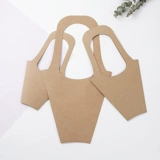 Кожаная водонепроницаемая льняная сумка, складная бумага, упаковка, цветочный магазин, увеличенная толщина, букет, подарок на день рождения