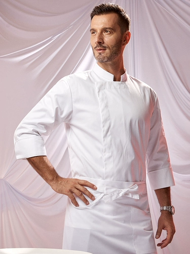 Настоящий высококачественный отель шеф-повар для мужчин с длинными рукавами западный ресторан