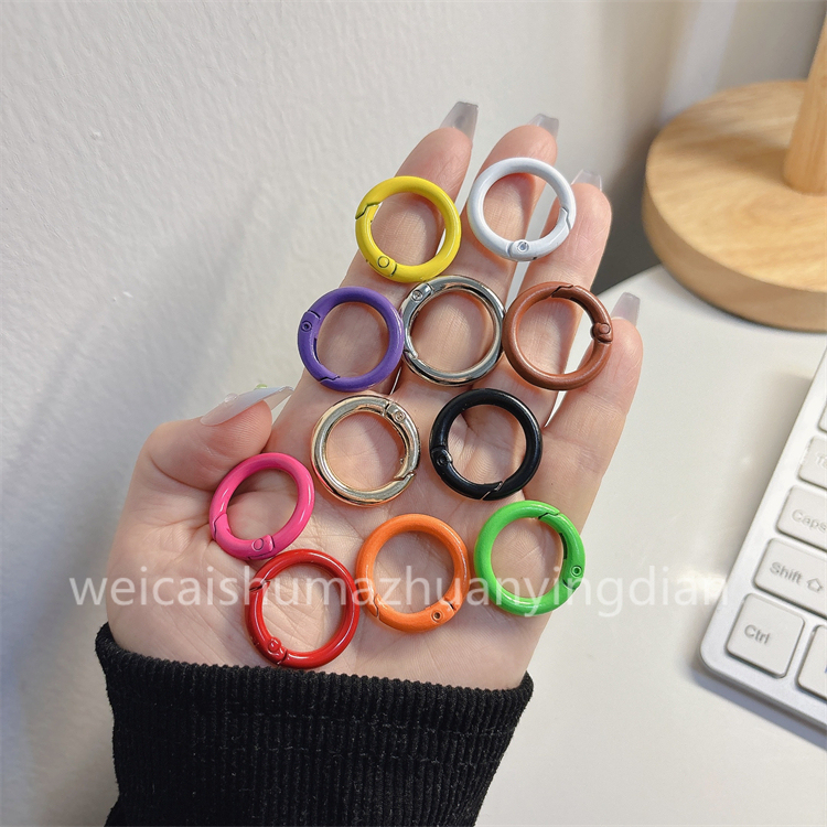 Metal Hook Ring Pendant Detachable Universal Phone Case Lanyard Chain Keychain Bracelet Pendant Circle Ring Hook Clip Accessory Multifunctional Hook Clip Card Holder Metal Hook Ring Pendant Detachable Universal Phone Case Lanyard Chain Keychain Bracelet Pendant Circle Ring Hook Clip Accessory Multifunctional Hook Clip Card Holder