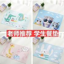 Disposable Sanitary Meal Cushion Lunch Decoration Cushion Elementary School Students Special Aperitiers Paper Sepal Mat Baby Table Cloth Out For Dinner