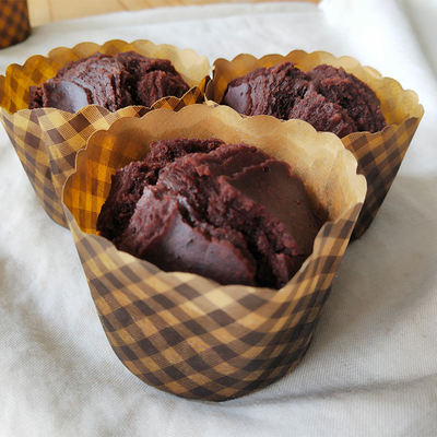 Paper cup small pastries, rich chocolate Muffin, afternoon tea, casual dessert Choco.Muffin