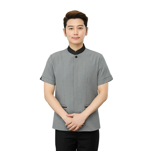 Тонкий летний комплект для работы, комнатная дышащая летняя одежда, короткий рукав