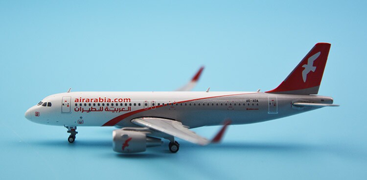 GeminiJets GJABY1436 Arab Airlines A320-200 A6-A0A 1:400