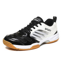 Table tennis shoes mens size 48 black badminton shoes casual sports shoes 45 mens 46 competition training 47 tennis shoes