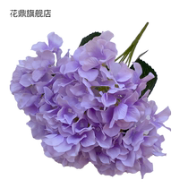 Hydrangea simulated bouquet fake flower decorations living room table decorations wedding bouquets large TV cabinet decoration flowers
