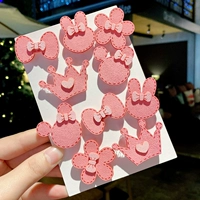 Розовый мультяшный комплект