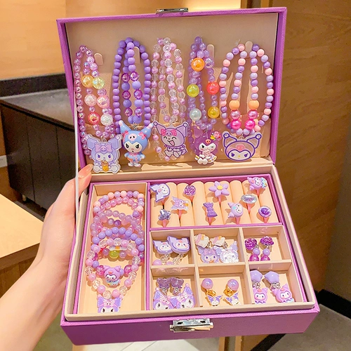 Детское ожерелье, подарочная коробка, кольцо, коробочка для хранения, «Холодное сердце», подарок на день рождения