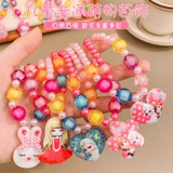 Красное мультяшное ожерелье, ювелирное украшение