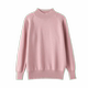 Half turtleneck pure cotton non-pilling sweater