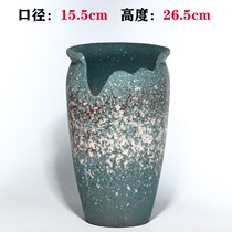 Ultra High Multi Meat Special Flower Pot Gap Cliff Pile Coarse Pottery ceramic breathable large diameter floor swinging piece Masters old pile