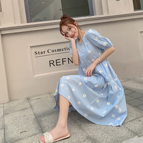 Pregnant Women summer dress 2020 Summer hipster long tide mother long dress summer flower foreign summer skirt women