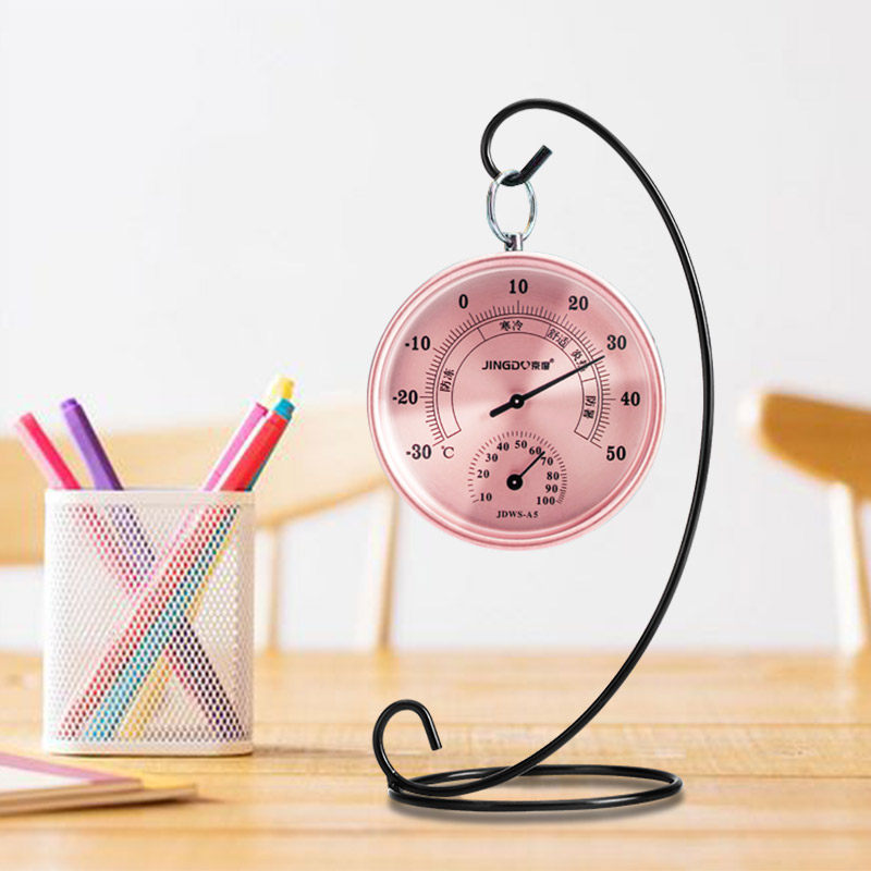 Home Thermometer Indoor Precision Humitometer High Precision Dry Wet Watch Creative Cute Personality Adornment Living-room