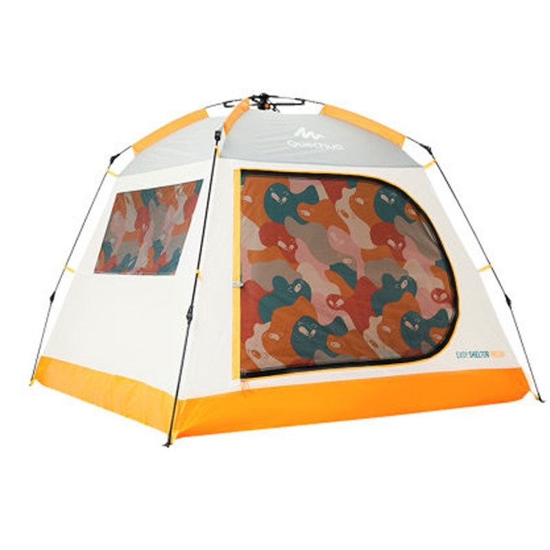 Breathable mosquito-proof awning beach tent camping with 3-4 people tents