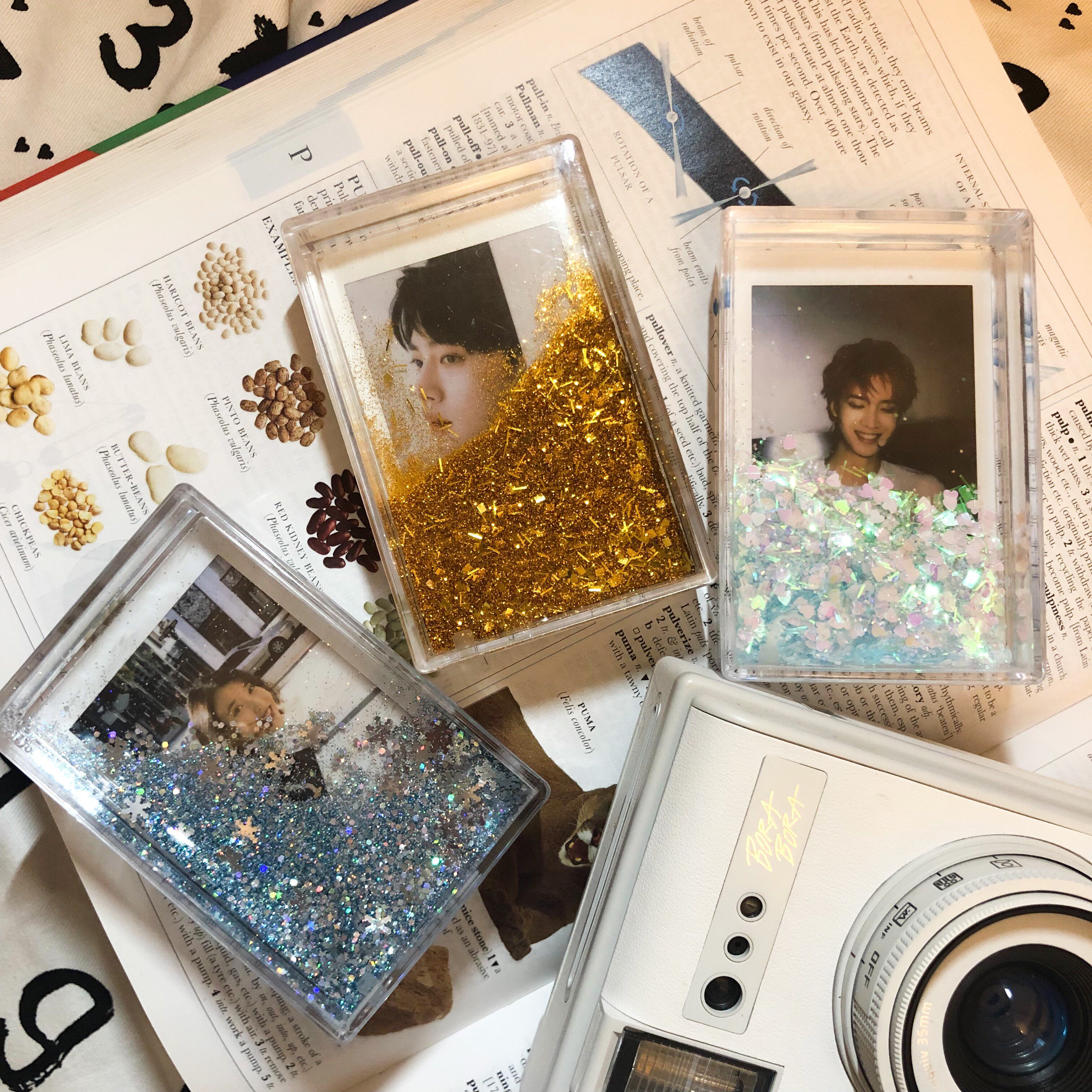 3-inch selfies with liquid streaming sand photo frame Birthday Gift Perimeter American Photo Frames No Photos To Send Girlfriends J