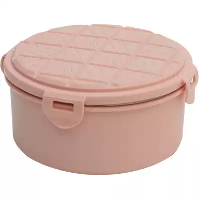 Stainless steel instant noodle bowl with lid Single dormitory student bento box office workers portable insulation bento box rice bowl large