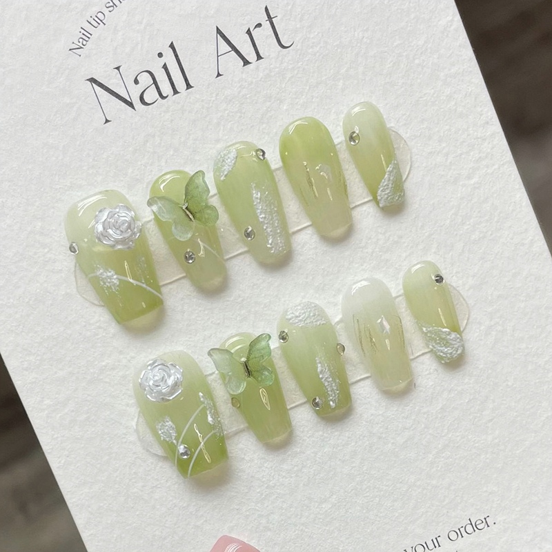 The Wizard of Oz, Handmade Wearable Nails, High-End Whitening Nail Art Patches, Finished Products, 2025 New Spring, Autumn and Summer Models