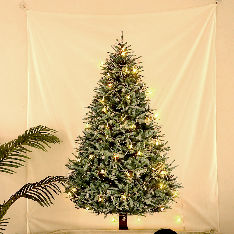 Vertical edition of Nordic in pine needle Christmas tree background cloth of Christmas net red scene decoration tapestry