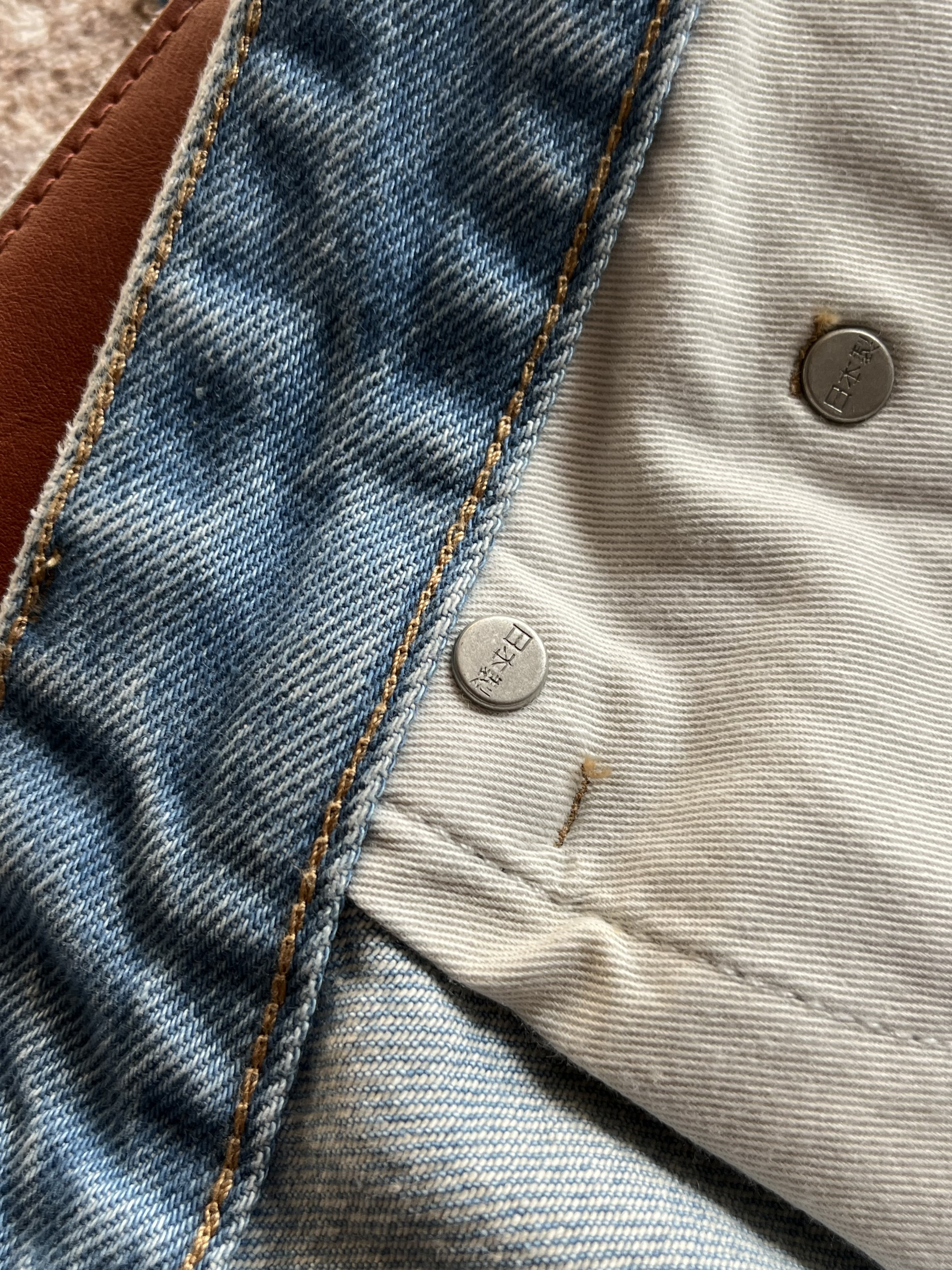 Xanvas A-Line Straight-Leg Light Blue Jeans