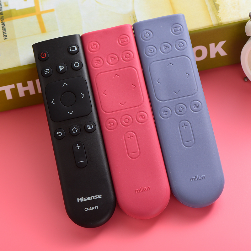Hisense TV remote control CN3A17 original home silicone sheath protects the anti - wreck waterproof protective condom