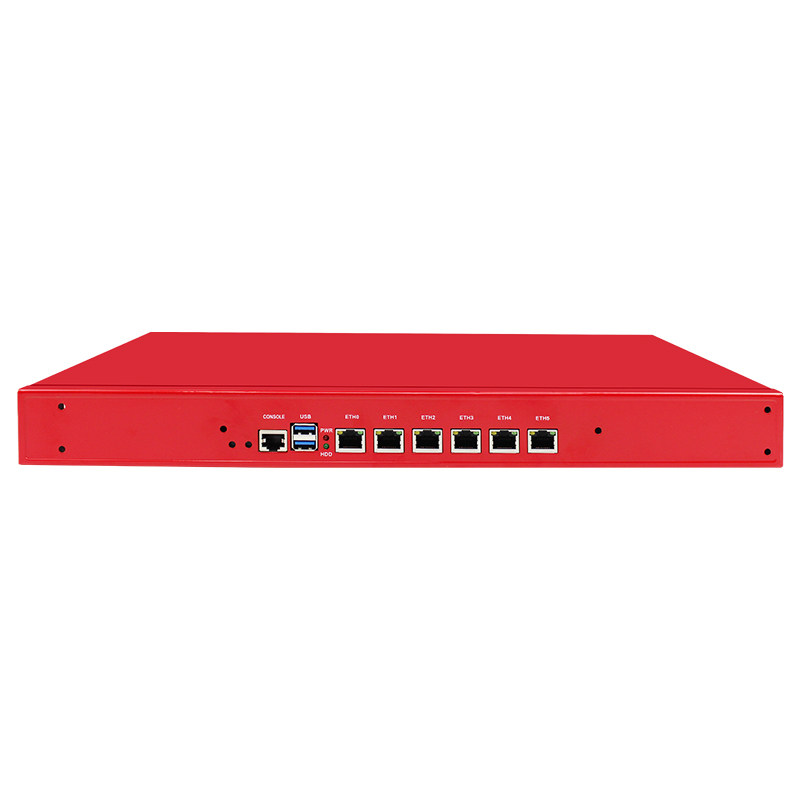 Ros Soft Router J4125 Celeron Quad-Core 6 Network Ports 1U Rack-Mounted Industrial Computer Firewall N5105 Server 11Th Generation Multi-Network 2.5g Host Centos Pfsense Linux N150